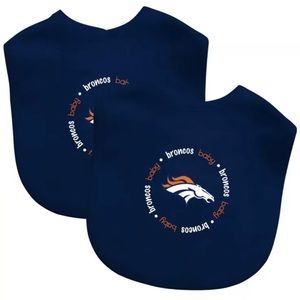 NFL Baby Bib 2-pack Denver Broncos